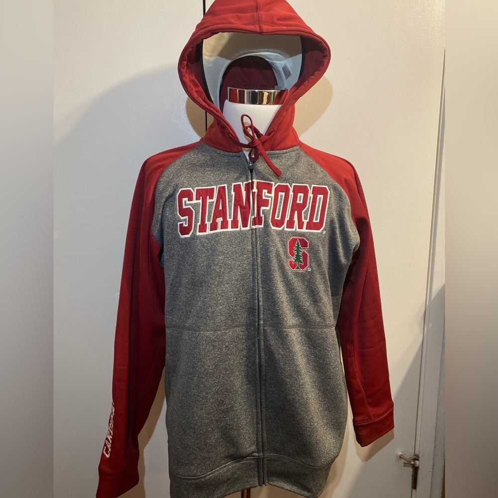 Champion- Stanford university jacket size large soft liner and very warm